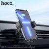 Giá đỡ kẹp điện thoại trên ô tô, xe hơi kiêm Sạc không dây Hoco HW1 Pro Gắn trên lọc gió (Đen)