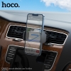 Giá đỡ kẹp điện thoại cho ô tô xe hơi Hoco CA201 Gắn trên lọc gió, Có đèn Led (Đen)