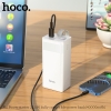 Pin dự phòng sạc nhanh Hoco J86 40000mAh 2 cổng USB QC 3.0 22.5W và TypeC PD 20W, Có đèn Led