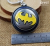 Móc khóa inox Avengers siêu nhân Batman - có thể xoay 360 độ (Nhiều màu)