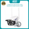 Camera IP wifi ngoài trời Gulink GLT506 FullHD 1080P đàm thoại 2 chiều - đèn flash màu ban đêm (Trắng)