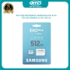 Thẻ nhớ MicroSDXC Samsung Evo Plus 512GB tốc độ đọc 130MB/s ghi 90MB/s U3 4K A2 made in Korea - Kèm Adapter (trắng)
