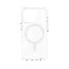 Ốp Lưng Silicone Clear Case hỗ trợ MagSafe cho iPhone từ 8 Plus đến 14 Pro Max (Trong)