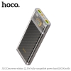 Pin dự phòng Hoco J103 10000mAh QC3.0 22.5W, PD TypeC 20W, Màn hình LCD (Xám)