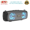 Loa bluetooth KIMISO KMS-223 stereo hỗ trợ nghe USB, thẻ nhớ, đài FM, cổng AUX, bass mạnh, có led (nhiều màu)