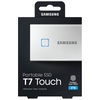 Ổ cứng di động SSD gắn ngoài 2TB Samsung T7 Touch (cảm ứng) tốc độ up to 1050MB/s (2 màu tuỳ chọn)