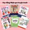 [FREESHIP] Combo 5 quyển học tiếng Nhật qua truyện tranh (Manga) kèm quà tặng