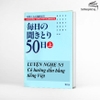 Mainichi no kikitori 50 nichi (Quyển Thượng)- Sách luyện nghe trình độ sơ cấp (Tập 1) Tương đương N5 (Sách+CD)