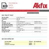 thông số silicone chống cháy Akfix AC 607