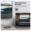 Cáp HyperDrive Thunderbolt 4 (6FT/2M) Cho Macbook/Laptop/iPad HDTB4AC2GL
