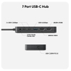 Cổng Chuyển HyperDrive Next Dual 4K HDMI 7 Port USB-C (2 Màn Hình) Cho Macbook M1/M2/M3 – HD7002GL