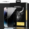 Miếng dán cường lực MIPOW KINGBULL HD CHỐNG NHÌN TRỘM ANTI SPY PROTECTOR cho iPhone 15 | 15 Plus | 15 Pro | 15 Pro Max  (FULL VIỀN ĐEN)