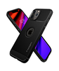 Ốp Lưng Spigen iPhone 12 & 12 Pro Case Rugged Armor Matte Black