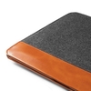 TÚI CHỐNG SỐC TOMTOC (USA) FELT & PU LEATHER FOR IPAD 9.7-11 INCH H16-A01Y