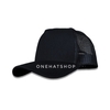 Nón lưỡi trai trơn đen fom cứng Trucker Aframe [CHẤT LƯỢNG CAO] - brand Onehatshop- Made in VietNam