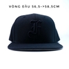 Nón Snapback vành thẳng SÂU ĐẦU Logo chữ F cách điệu thêu nổi quai cài nút chắc chắn chất lượng cao brand One Hat