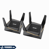 ASUS RT-AX92U (Pack 2) |  Router Wi-Fi6 Gaming TriBand Chuẩn AX6100 Wtfast GPN Chuyên Game Mobile