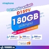 Vinaphone 12D159V | Data 4G 180GB/Tháng Cực Khủng - Sử Dụng 1 Năm