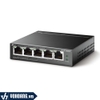 Tp-Link TL-SF1005LP | Switch 10/100 4 Port PoE Chính Hãng