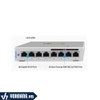UniFi US-8-60W | Smart Switch 8 Port Gigabit - Hỗ Trợ 4 Port Gigabit Poe - Quản Lý Cloud