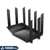 Tp-Link AX90 | Gigabit Router WiFi 6 Hỗ Trợ 3 Tần Số WiFi (Tri-Band) AX6600 | Hàng Chính Hãng