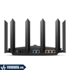 Tp-Link AX90 | Gigabit Router WiFi 6 Hỗ Trợ 3 Tần Số WiFi (Tri-Band) AX6600 | Hàng Chính Hãng