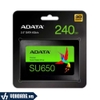 Adata Ultimate SU650 | Ổ Cứng SSD 240GB Công Nghệ 3D NAND Flash Giá Tốt | Hàng Chính Hãng