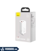 Baseus LV923-AC-CK | Củ Sạc Nhanh Đa Năng Nhỏ Gọn Baseus Công Nghệ GaN2 Lite Quick Charger 65W | Hàng Chính Hãng