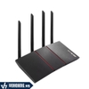 Asus RT-AX55 | Router Wi-Fi 6 Thế Hệ Mới Băng Thông 80 MHz Chuẩn AX1800 | Hàng Chính Hãng