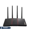 Asus RT-AX55 | Router Wi-Fi 6 Thế Hệ Mới Băng Thông 80 MHz Chuẩn AX1800 | Hàng Chính Hãng