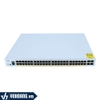 Cisco CBS350-48P-4X-EU | Switch Quản Lý PoE 370W 48 Cổng Gigabit - Tích Hợp 4 Cổng 10G SFP