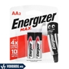 Energizer E91 BP2 | Pin AA ( Pin Tiểu ) Alkaline Chất Lượng Cao | Phân Phối Chính Hãng