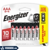 Energizer E92 BP8+4 | Pin AAA ( Pin Đũa ) Vỉ 12 Alkaline Chất Lượng Cao | Phân Phối Chính Hãng