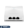 Grandstream GWN7661 | Access Point Wi-Fi 6 Ốp Tường Tốc Độ Cao 1.77Gbps - Chịu Tải 500 Thiết Bị