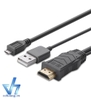 Ugreen 20138 | MHL Micro USB (5Pin) to HDMI 3M