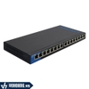 Linksys LGS116 | Gigabit Switch 16 Port Chuyên Dụng Dành Cho Doanh Nghiệp | Hàng Chính Hãng