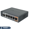 Mikrotik hEX RB760iGS | Gigabit Router Chịu Tải - Gộp Băng Thông Công Suất Cao Có SFP
