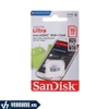 Thẻ Nhớ MicroSDHC SanDisk Ultra 16GB 80MB/s 533x Dùng Cho Camera, Điện Thoại..