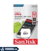 Thẻ Nhớ SanDisk Ultra MicroSDXC 64GB, C10, UHS-1, 100MB/s | SDSQUNR-064G-GN3MN