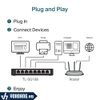 Tp-Link SG108 | Switch 8 Port Gigabit Thiết Kế Vỏ Thép Kiểm Soát Luồng 802.3x | Hàng Chính Hãng