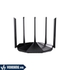 TENDA TX2 Pro | Router WiFi6 Tốc Độ AX1500Mbps Phát Sóng Rộng Với 5 Anten 6Dbi