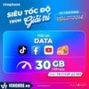 Vinaphone YOLO100M 12T | Trọn Gói 1 Năm Sử Dụng 4G Miễn Phí Youtube, Facebook, Tiktok
