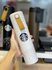 Bình Giữ Nhiệt Starbucks Kiểu Gỗ 473ML B356