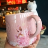 Starbucks Cherry Blossom 2020 New Cup Joy The Sakura Cat C178