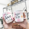 Ly Sứ Hoạ Tiết Chữ Love Dễ Thương C120