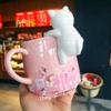 Starbucks Cherry Blossom 2020 New Cup Joy The Sakura Cat C178