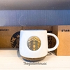 Ly Sứ Starbuck Logo Kim Loại Cao Cấp C130