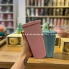 Ly Cold Cup Giữ Nhiệt Starbucks Xanh Dương Hồng Đen Kèm Ống Hút B287