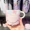 Ly Starbucks  Sakura Pedal Mug 355ML C257