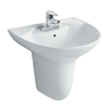 Chậu rửa INAX treo tường chân ngắn L-288V/L-288VC